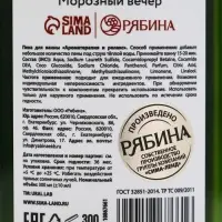 Подарочный набор новогодний: гель для душа, пена для ванны и мочалка, URAL LAB