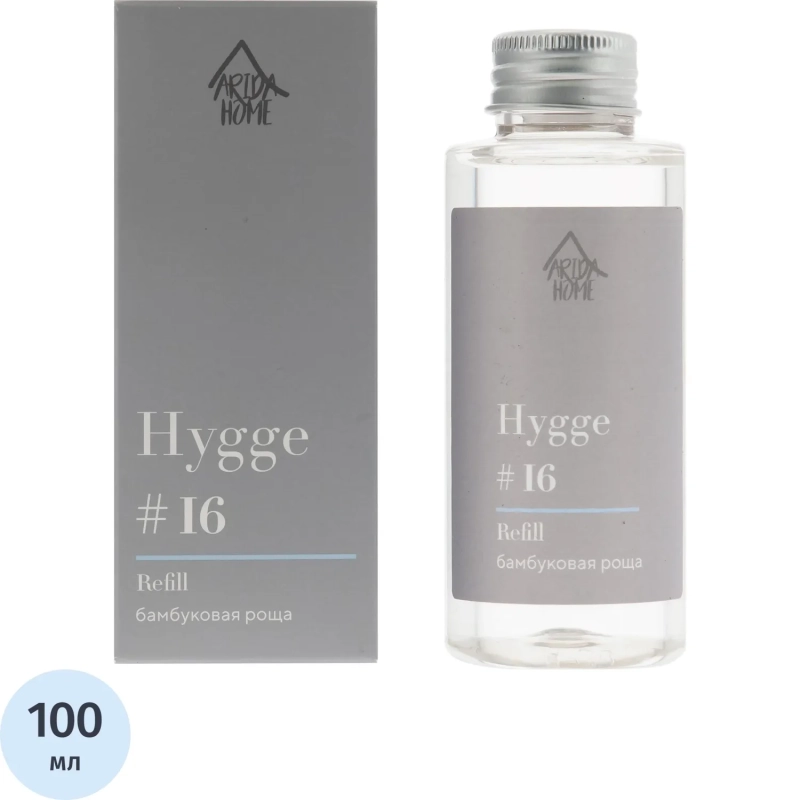 Наполнитель для аромадиффузора Hygge 16 Бамбуковая роща 100 мл, АР 100-573