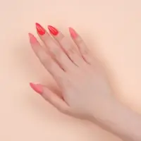 Накладные ногти, 24 шт., с клеевыми пластинами, форма миндаль, цвет неоновые/матовые, розовые