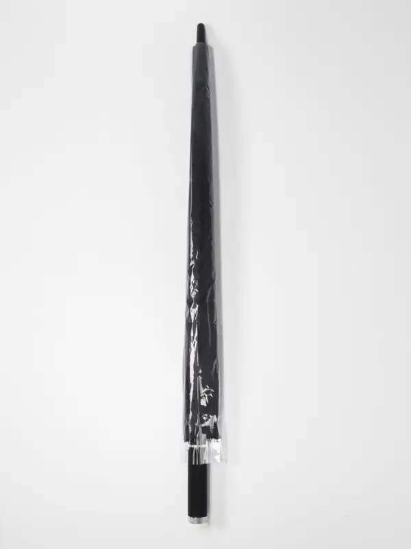 Зонт - трость полуавтоматический &laquo;Однотонный&raquo;, 8 спиц, R=60/70 см, d=120 см, чёрный