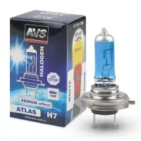 Галогенная лампа AVS ATLAS BOX/5000К/ H7.24V.70W.коробка 1шт.
