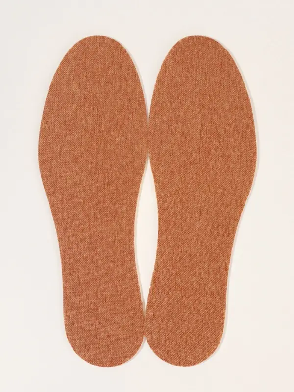 Стельки для обуви, универсальные, р-р RU до 47 (р-р Пр-ля до 46), 29.5 см, пара, коричневые