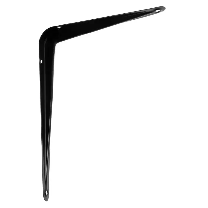 Кронштейн, 200×150×0.8 мм, черный, 1 шт.