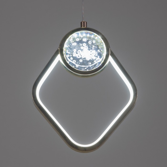 Светильник BayerLux "Антел треугольник" LED 30Вт 6000К золото 20х26х100 см