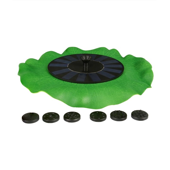 Плавающий фонтан, 7 Вт, 200 л/ч, на солнечной батарее Плавающий фонтан, 7 Вт, 200 л/ч, на солнечной батарее