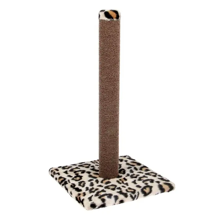 Когтеточка &laquo;Столбик&raquo; №2, 54&times;30 см, ковролин, МИКС