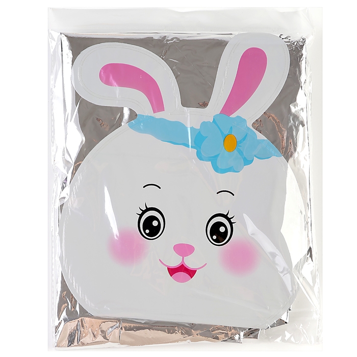 Набор фольгированных шаров &laquo;Карнавальный набор. Синий зайка&raquo;, 3 шт.