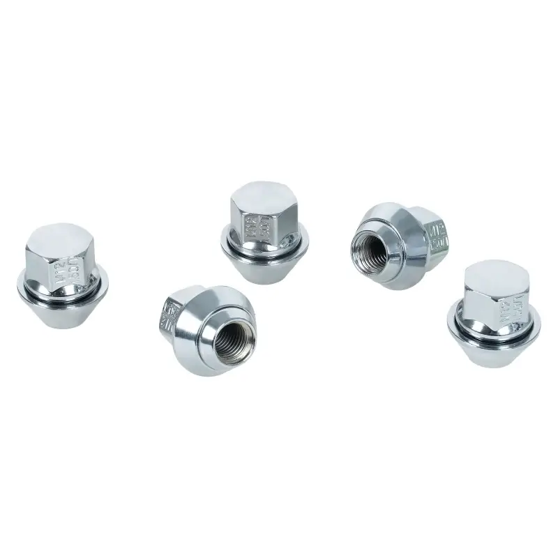 Гайка колесная M12x1,5x28,5, конус подвижный, ключ 19, закрытая, хром для а/м Ford