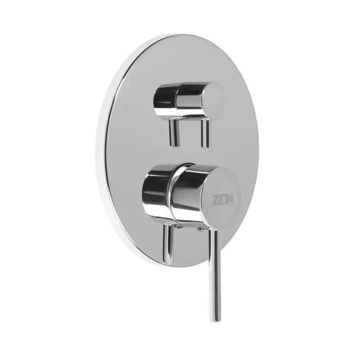 Душевая система ZEIN Z1012, скрытый монтаж, смеситель, тропическая, ручная лейка, нерж.сталь