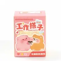 Мини - фигурка на монитор &laquo;Мишка и зайка&raquo;, набор 2 шт., 5&times;2.5&times;3.8 см