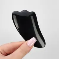 Массажёр Гуаша &laquo;Лапка&raquo;, 9&times;5.2 см, чёрный