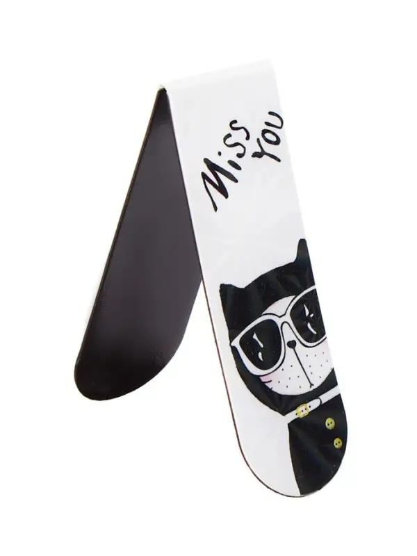 Набор магнитных закладок для книг Calligrata &laquo;Кошки&raquo;, 6 штук, МИКС