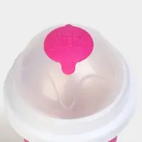 Стакан для мороженого, слаш стакан Доляна &laquo;Мэджик&raquo;, 21&times;11&times;11 см, силикон, розовый