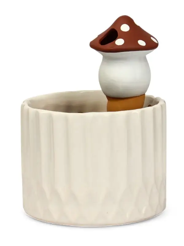 Автополив для комнатных растений &laquo;Грибочек&raquo;, 16.5&times;7 см, керамика, набор 4 шт., МИКС