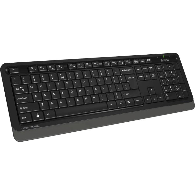 Набор клавиатура+мышь A4Tech Fstyler FG1010 черный/сер USB беспров Multime