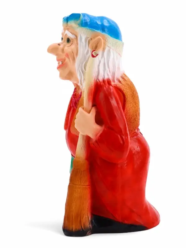 Садовая фигура из гипса &laquo;Бабка-Ёжка стоя&raquo;, 33&times;35&times;65 см, МИКС