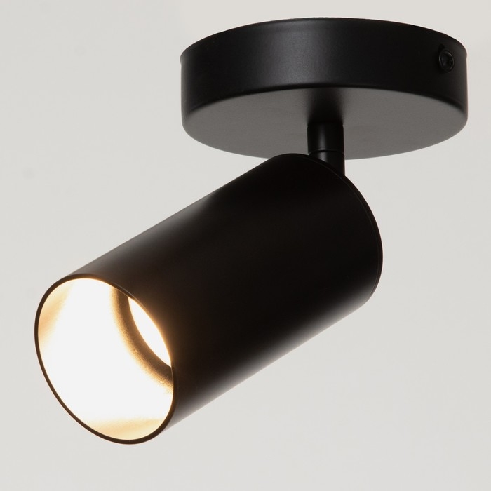 Спот 2484/1BK GU10 40Вт черный 10х11 см Спот 2484/1BK GU10 40Вт черный 10х11 см