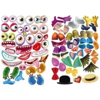 Книга с наклейками, сделай своего чудика &laquo;Мистер Друкс&raquo;