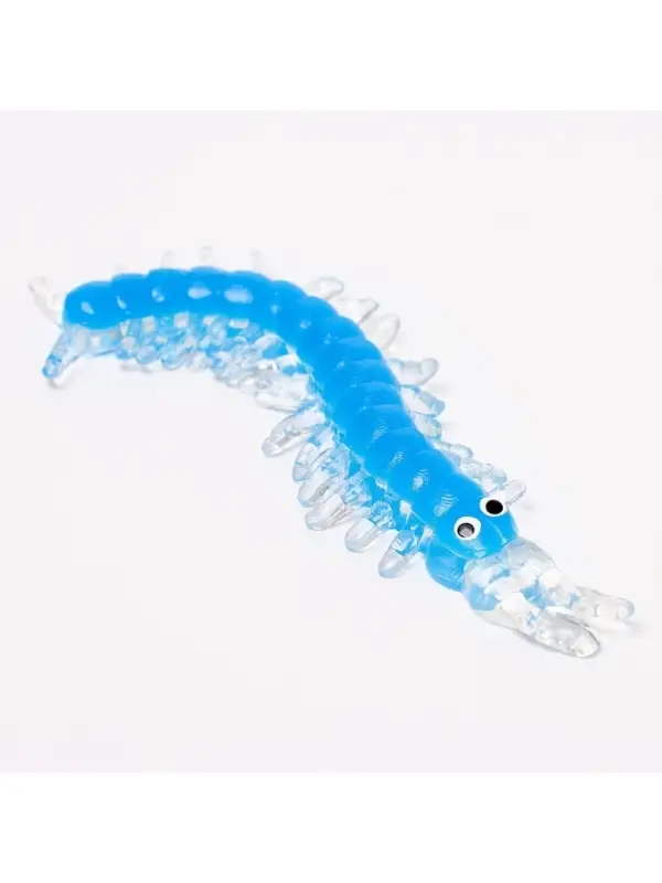 Антистресс сквиш мялка &laquo;Многоножки&raquo;, в шоубоксе, МИКС