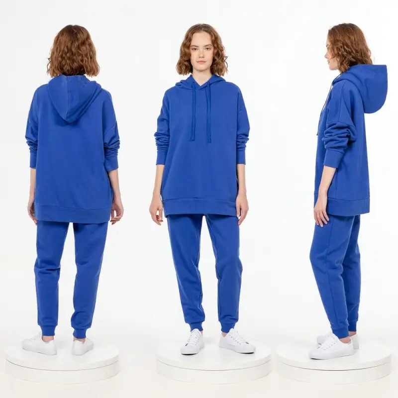 Худи унисекс H2, синее, размер XS/S Худи унисекс H2, синее, размер XS/S