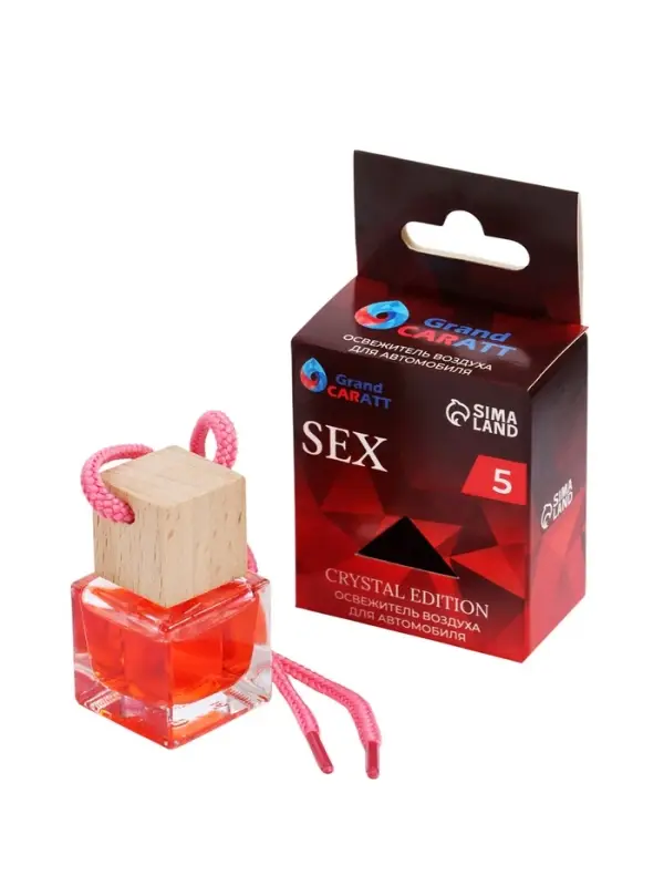 Ароматизатор подвесной Grand Caratt Crystal Edition, Sex, 6 мл