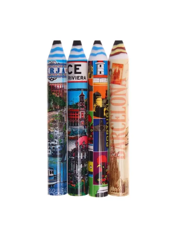 Ластик фигурный &laquo;Карандаш&raquo;, 140&times;18 мм, МИКС