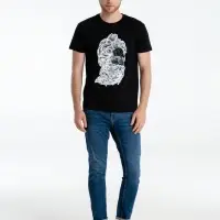 Футболка Tattoo Inverted, черная, размер M