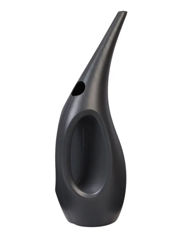 Лейка с длинным носиком, 1.5 л, без рассеивателя, чёрная, Greengo