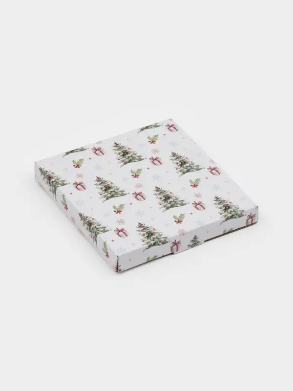 Блюдо сервировочное новогоднее Доляна &laquo;Новогодние зверята&raquo;, d=15 см, стекло, белое