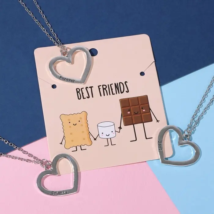 Кулоны парные &laquo;Троица&raquo;, 45 см, цвет серебро