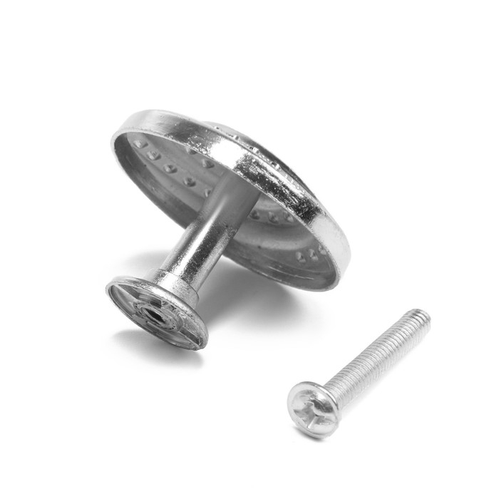 Ручка кнопка ТУНДРА РК018CP, цвет хром, 8 шт TMP Ручка кнопка ТУНДРА РК018CP, цвет хром, 8 шт TMP