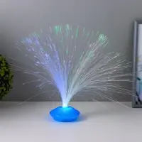 Фигурка световая RISALUX &laquo;Веер. Фонтан&raquo;, LED-ночник, 32 см, МИКС