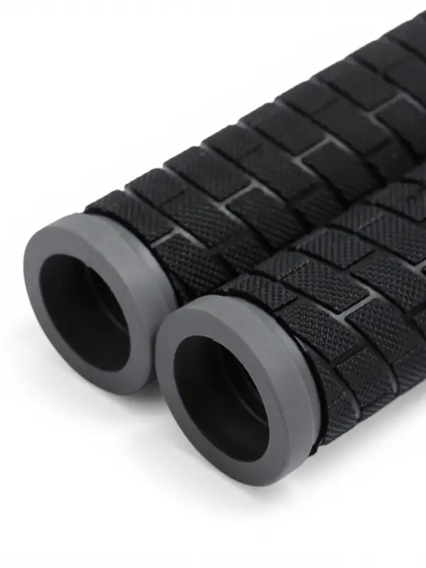 Грипсы, 128 мм, чёрно-серые