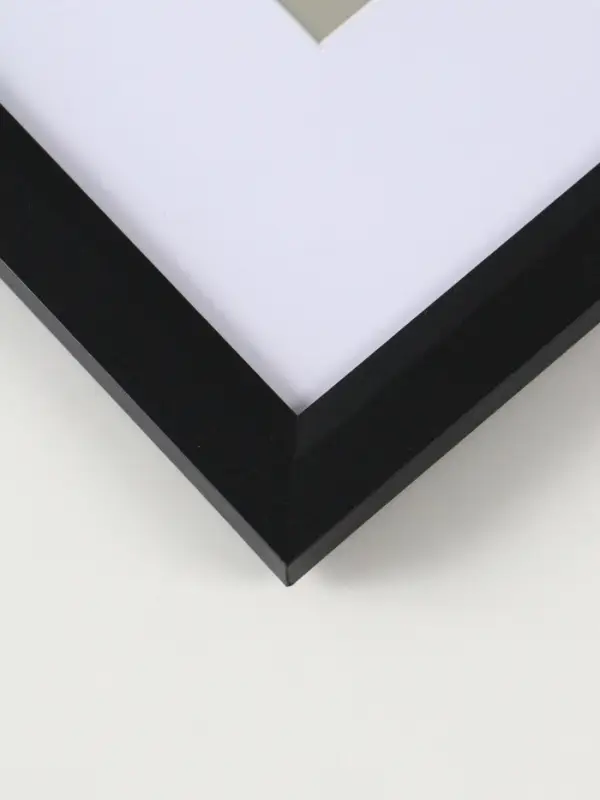 Фоторамка для фото 30х30 см, с паспарту 20х20 см МДФ Anna, чёрный