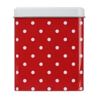 Банка для сыпучих продуктов тм VETTA, Горошек, 10x10x12см, жесть