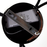 Люстра с ПДУ 2299/7GD LED 136Вт 3000-6000К золото 77х77х18 см BayerLux