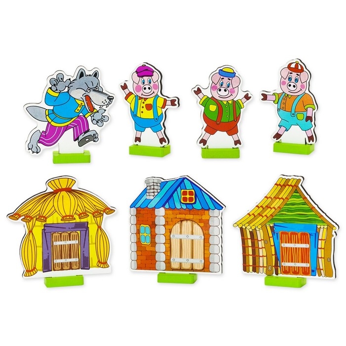 Кукольный театр «3 сказки», конструктор Кукольный театр «3 сказки», конструктор