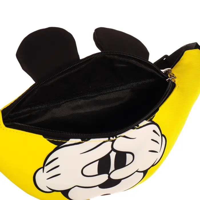 Сумка поясная детская с ушками, 25&times;6&times;13 см, Микки Маус