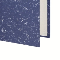 Папка-регистратор без мет.уголка_бюджет 75мм ч/б,син,бум/бум