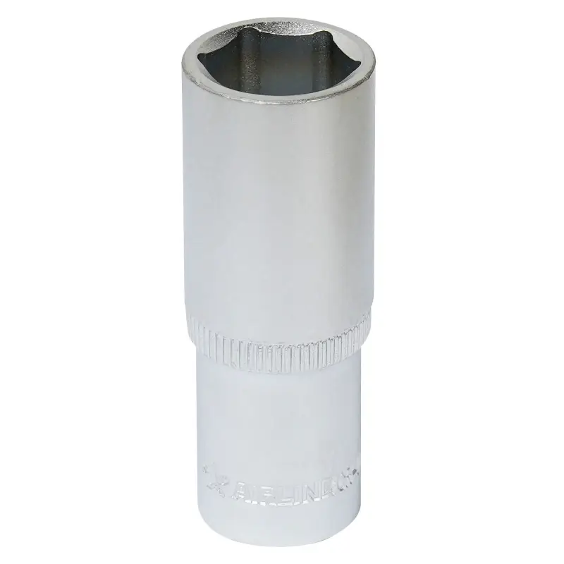 Головка торцевая 3/8"DR шестигранная 17мм, L=63мм пласт.подвес
