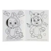 Раскраска "Пижамная вечеринка" 16 стр.