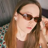 Очки солнцезащитные женские &laquo;OneSun. Леопардовый принт&raquo;, uv 380, дужка 13.6 см, ширина 14.3 см, линза 5.3&times;3 см