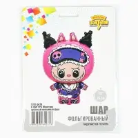 Воздушный шар фольгированный 30" "Монстрик зубастый плюшевый" инд.уп. Воздушный шар фольгированный 30" "Монстрик зубастый плюшевый" инд.уп.