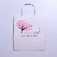 Пакет подарочный крафт, упаковка, &laquo;8 марта&raquo;, 22&times;25&times;12 см