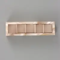 Коробка под 5 конфет с ячейками &laquo;Шёлк&raquo;, 6&times;23&times;3 см