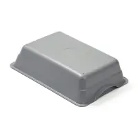 Туалет глубокий с сеткой 36&times;25&times;9 см, серый
