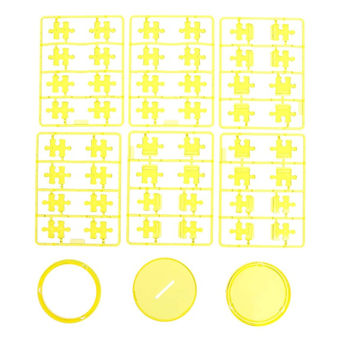 Пазл 3D кристаллический «Карандашница», 51 деталь, цвета МИКС Пазл 3D кристаллический «Карандашница», 51 деталь, цвета МИКС