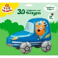 Воздушный шар фольгированный 3D 29" «Три Кота. Коржик в машине» Воздушный шар фольгированный 3D 29" «Три Кота. Коржик в машине»