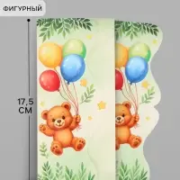 Конверт для денег фигурный &laquo;Мишка&raquo;, 17.5&times;8 см