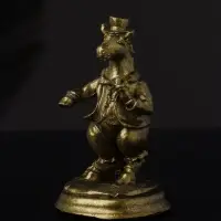 Фигура "Конь на пьедестале" 10 см, латунь